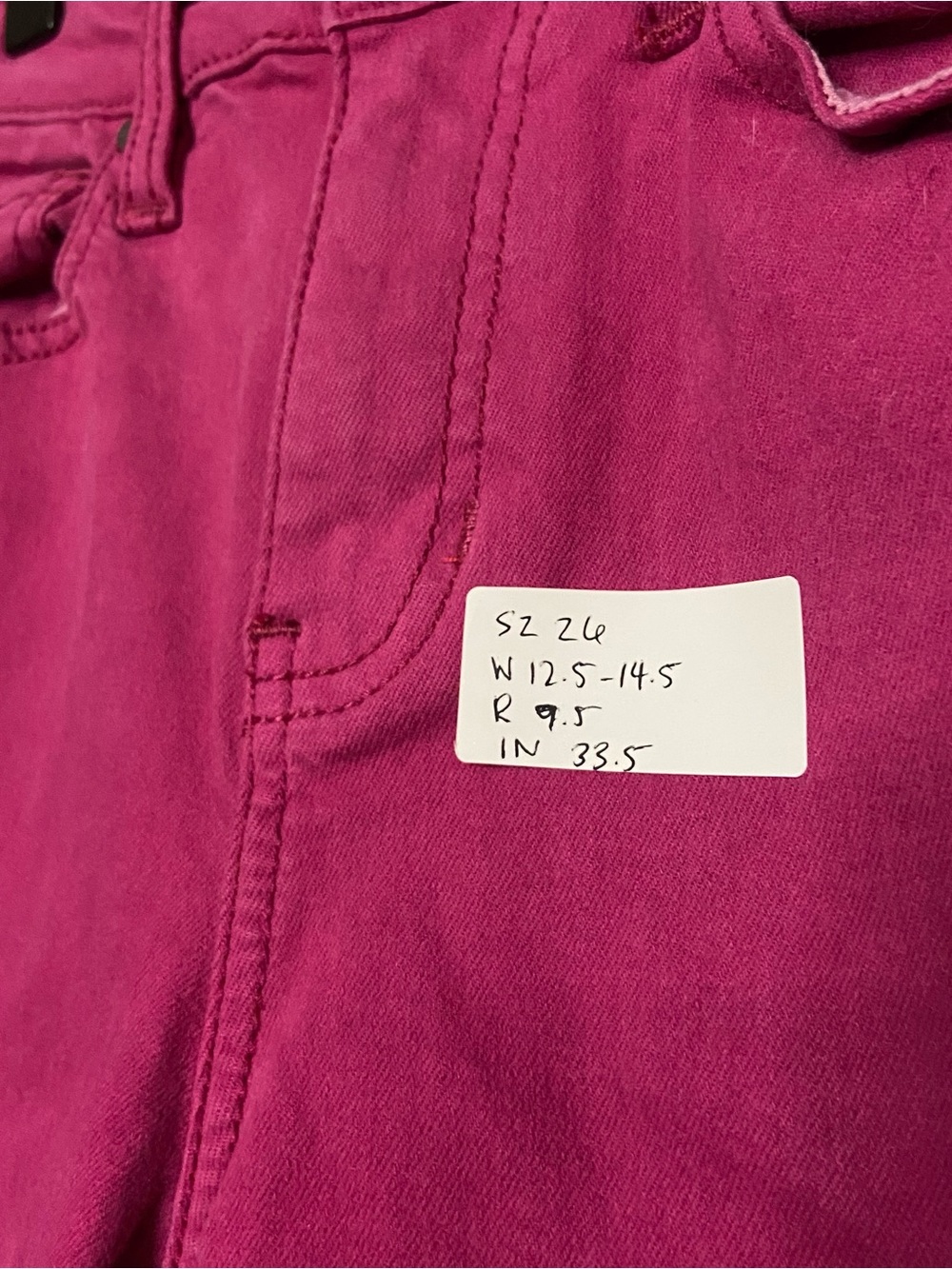 ✨ Shyanne Hot Pink Bell Bottom Jeans ✨
Size 26 | Country Western Vibes 💖🤠 - Picture 10 of 10